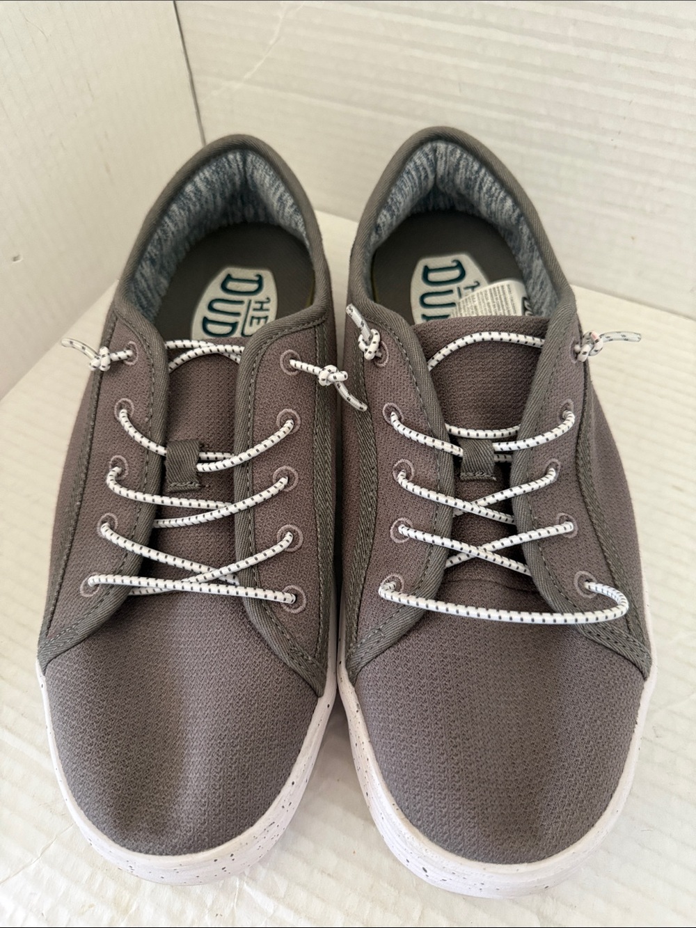 Hey Dude Size M8 Charcoal Men's Shoes Cody M Sport Mesh
